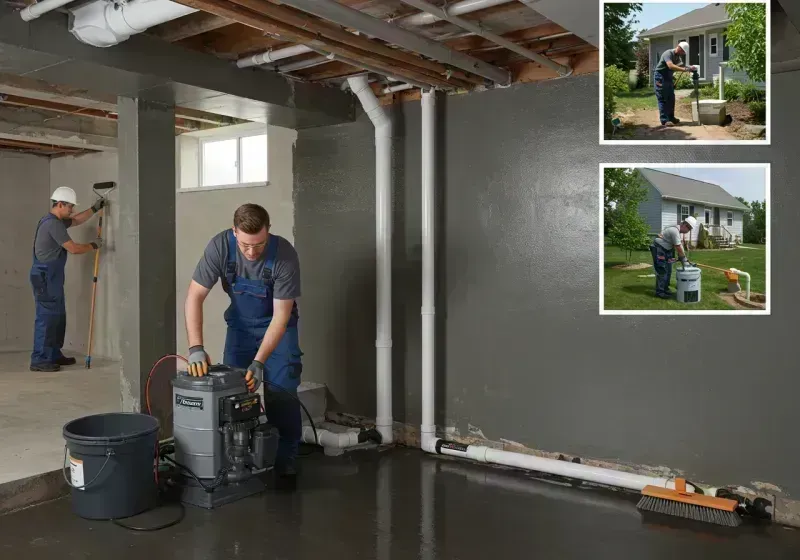 Basement Waterproofing and Flood Prevention process in Hadley, NY